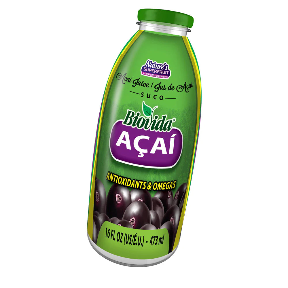 Biovida Açaí Juice 16.Fl.Oz ( 473 Ml)