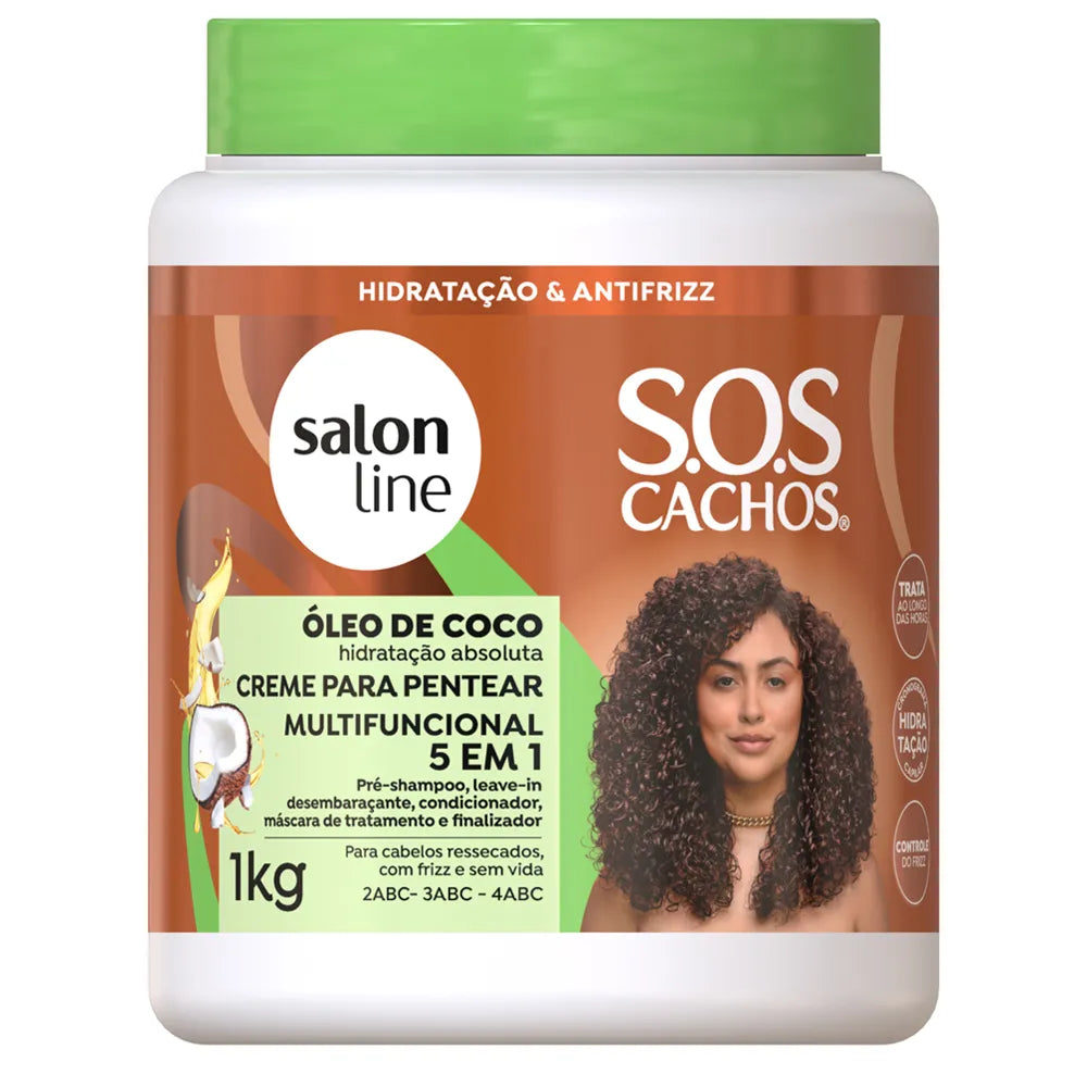 Salon LINE SOS Deep Treatment Coconut Combing Cream 1kg