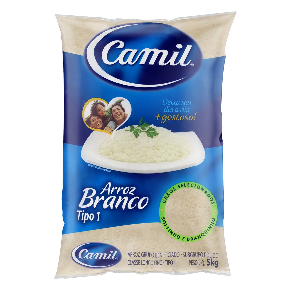 Camil Rice 5Kg – Brazukada