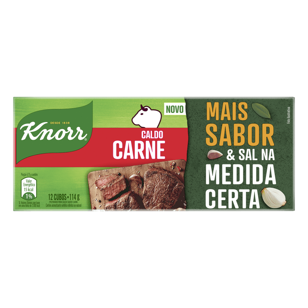 Knorr Beef Flavor Bouillon Cube 114g 12 Ct