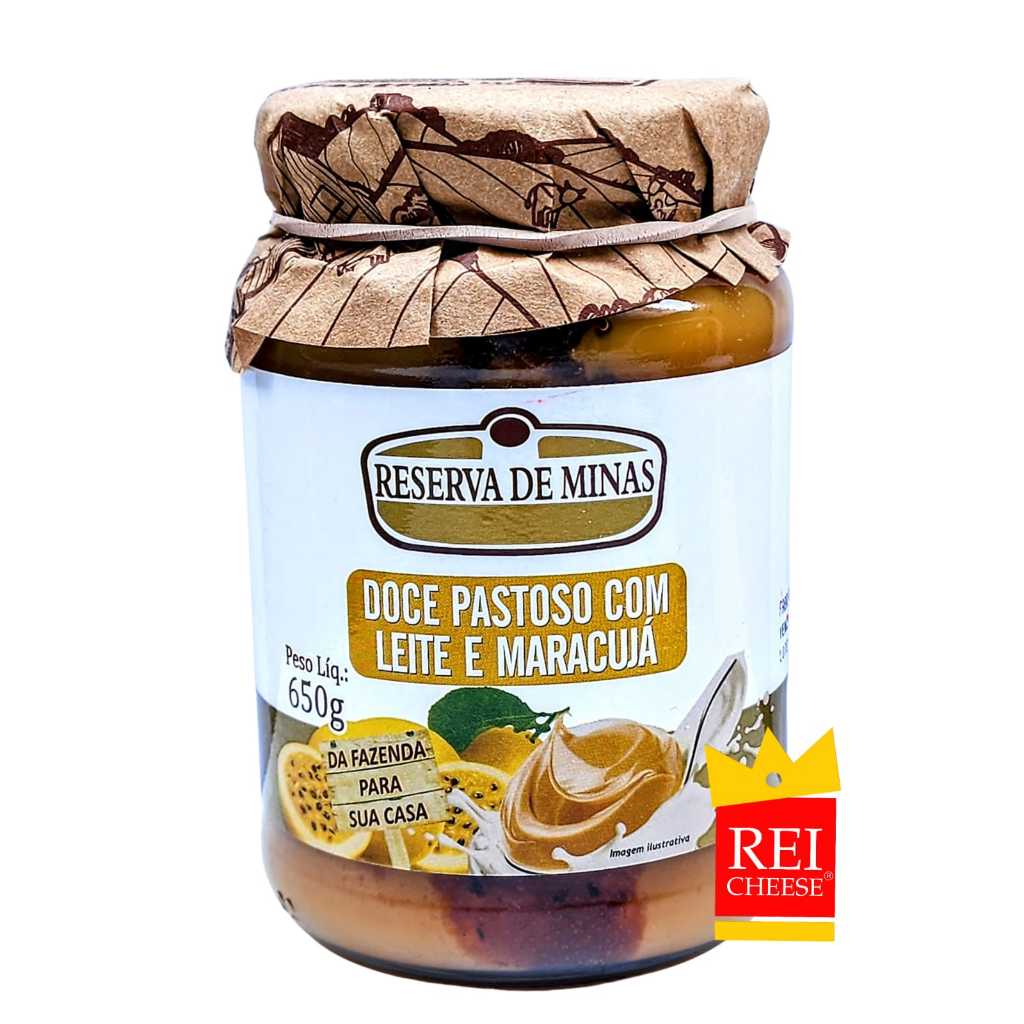 Reserva De Minas Dulce De Leche With Passion Fruit 650g