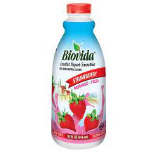 Biovida Yogurt Strawberry 355ml