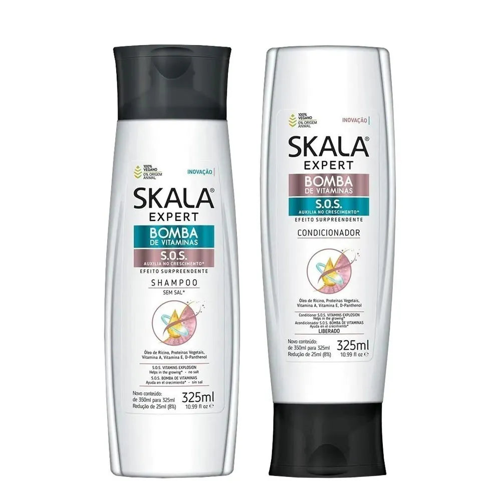 Skala Vitamin Bomb Shampoo And Conditioner 325ml