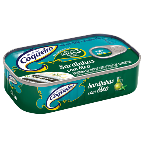 Coqueiro Sardines With Oil 125g