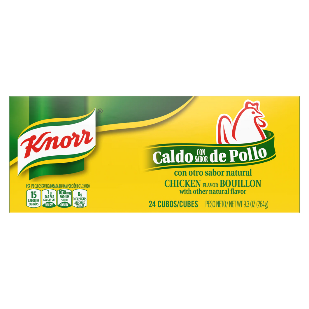 Knorr Chicken Bouillon 24 Cubes 9.3oz