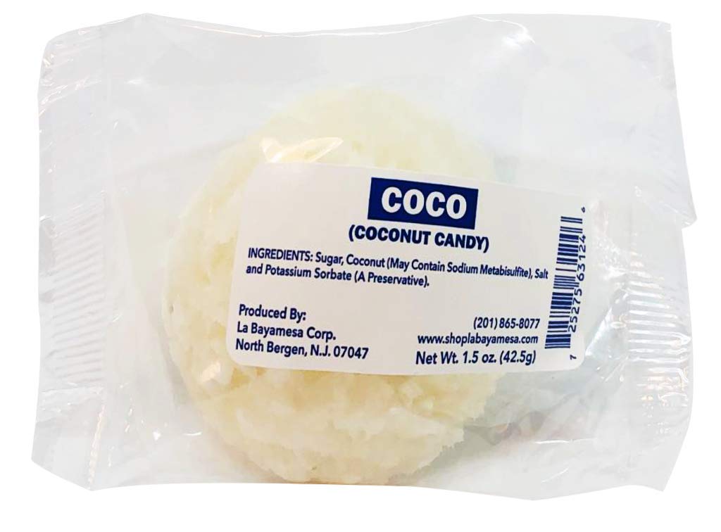 White Coconut Candy La Bayamesa 1.5oz