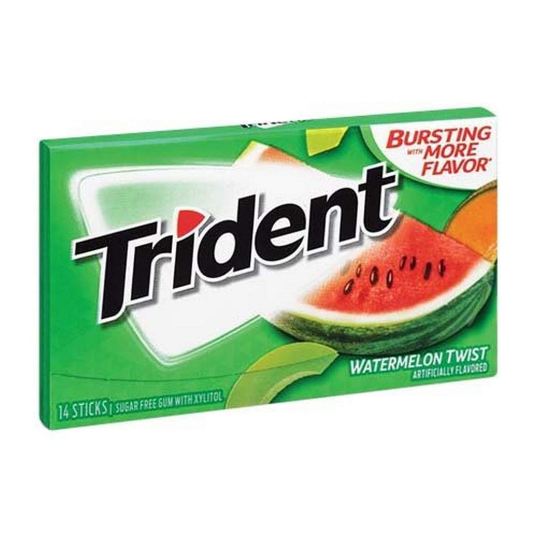 Trident Watermelon Twist Gum 14 Ct