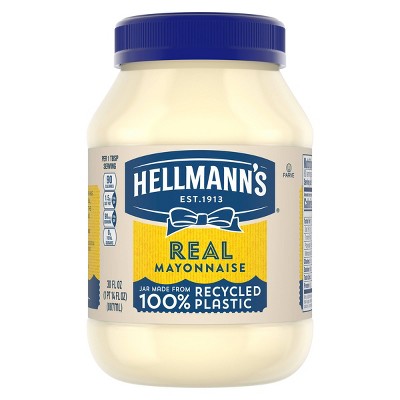 Hellman's Real Mayonnaise 30 Fl Oz