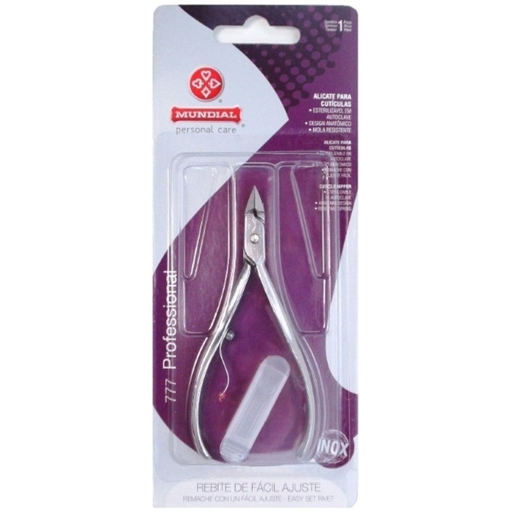 Mundial Professional Stainless Steel Cuticle Pliers #777