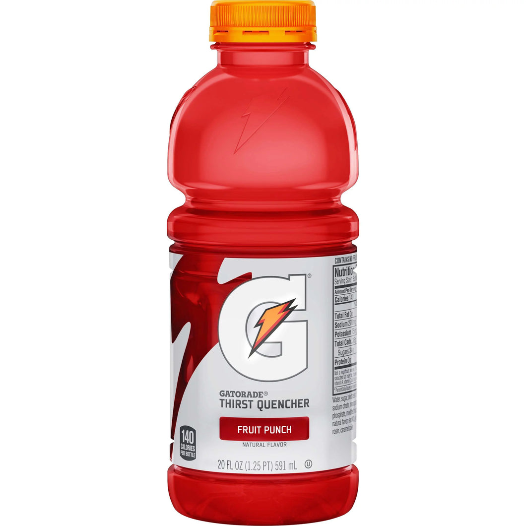 Gatorade Thirst Quencher Fruit Punch 20 Oz